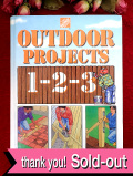 ＜英国ガーデニングBOOK＞「OUTDOOR PROJECTST 1-2-3」♪英国流DIYガーデニングの大判で超ぶ厚いご本