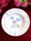 ＜廃盤レア♪ウェッジウッド＞「ICE ROSE」水色のバラたち♪アイスローズのアシュトレイ「スタンド付」