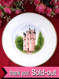 ＜Wedgwood限定品：レア♪＞「Castles and Country Houses」♪シンデレラ城のモデルにもなったスコットランドのお城のとても大きな絵皿「お箱＆パンフレット＆スタンド付」