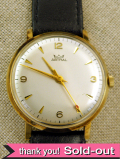 【３６５日保証付】＜スミスの腕時計＞１９６０年代：９金無垢の１７石の腕時計「SMITHS ASTRAL」