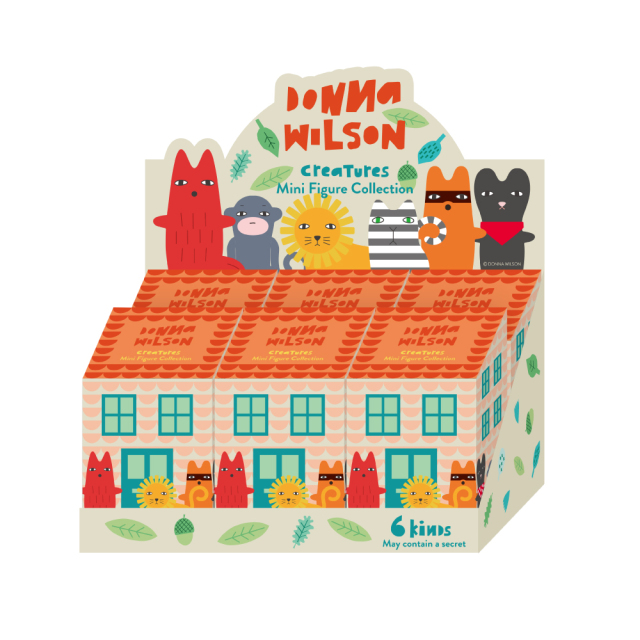 Donna Willson Creatures Mini Figure Collection(Assort Box) ドナ 
