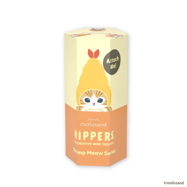 【2026年4月24日(金) AM11:00より販売開始予定 -Sales are scheduled to begin on April 24, 2026 at 11:00 AM-】HIPPERS mofusand Shrimp Meow Series ヒッパーズ mofusand シュリンプ ミャオ シリーズ