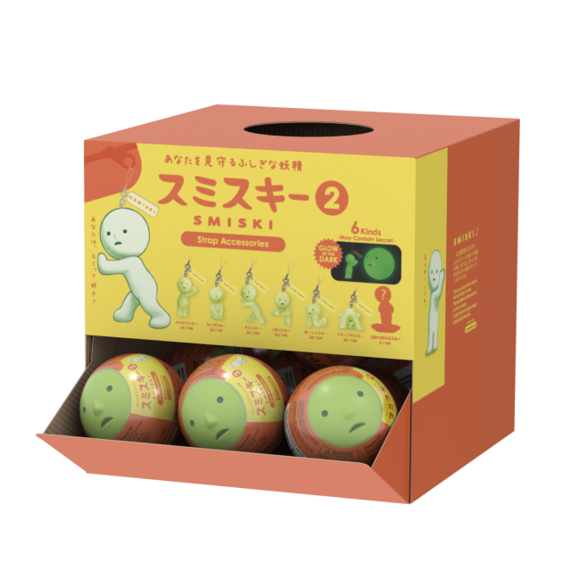 SMISKI Strap Accessories Series 2 スミスキー ストラップアクセサリーズ シリーズ 2(Assort Box/カプセル24個入り)
