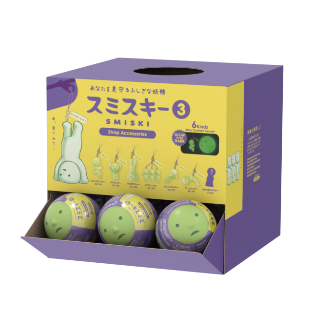 【2月上旬より順次発送予定 -Shipments are scheduled to begin in early February-】SMISKI Strap Accessories Series 3 スミスキー ストラップアクセサリーズ シリーズ 3(Assort Box/カプセル24個入り)