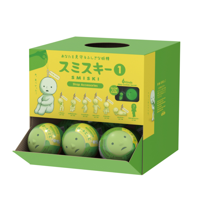 SMISKI Strap Accessories Series 1 スミスキー ストラップアクセサリーズ シリーズ 1(Assort Box/カプセル24個入り)