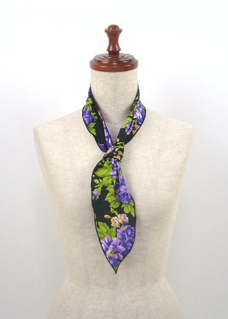 ●イージーオーダー●　パニュエロ小 柄生地　ボウタイ　スカーフ　約100×12.5