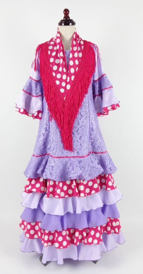 フラメンコ子供レンタル衣装