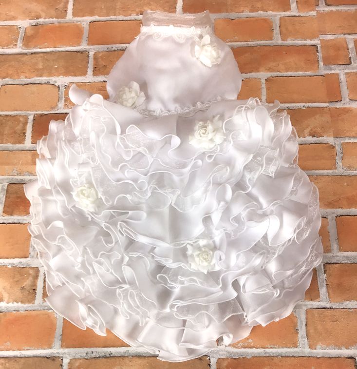 ★ドッグウエア★DW-1・ウェディングドレス・オーダーメイド・白