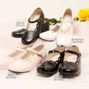 子供フォーマルシューズ★16cm／17cm／18cm／19cm／20cm／21cm／22cm／23cm★子供フォーマルシューズ　POMPKINS　カットワークシューズ（全4色）★日本製★