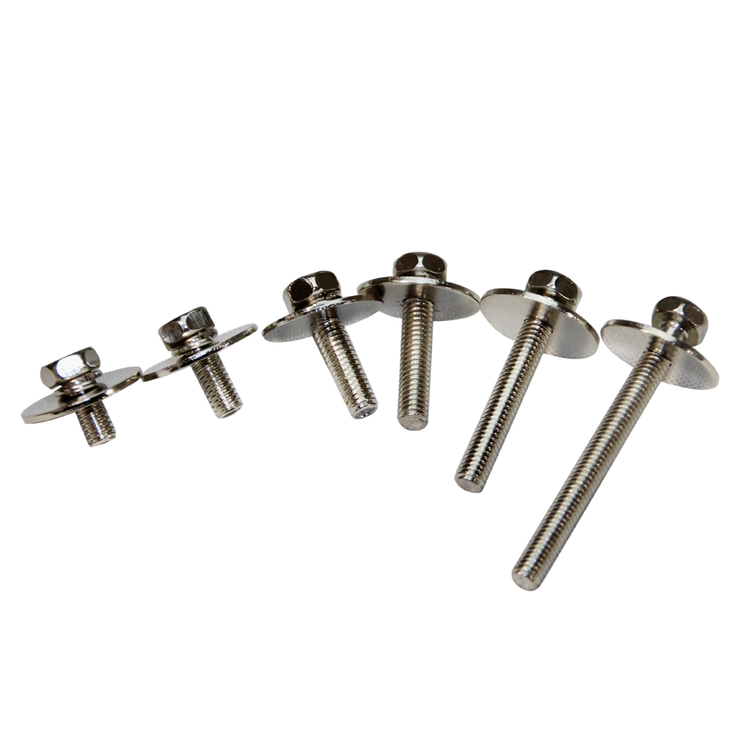 マウンティングスクリュー 4mm x 42mm (ニッケルメッキ)