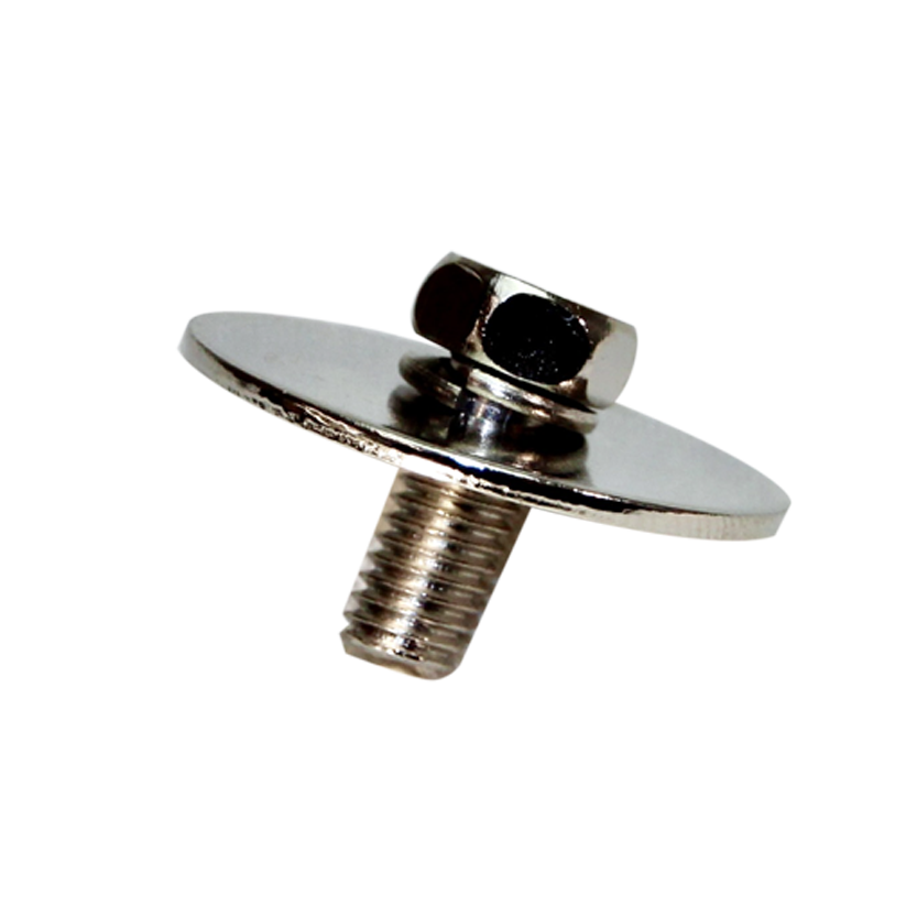 マウンティングスクリュー 5mm x 12mm 大平ワッシャー (ニッケルメッキ)