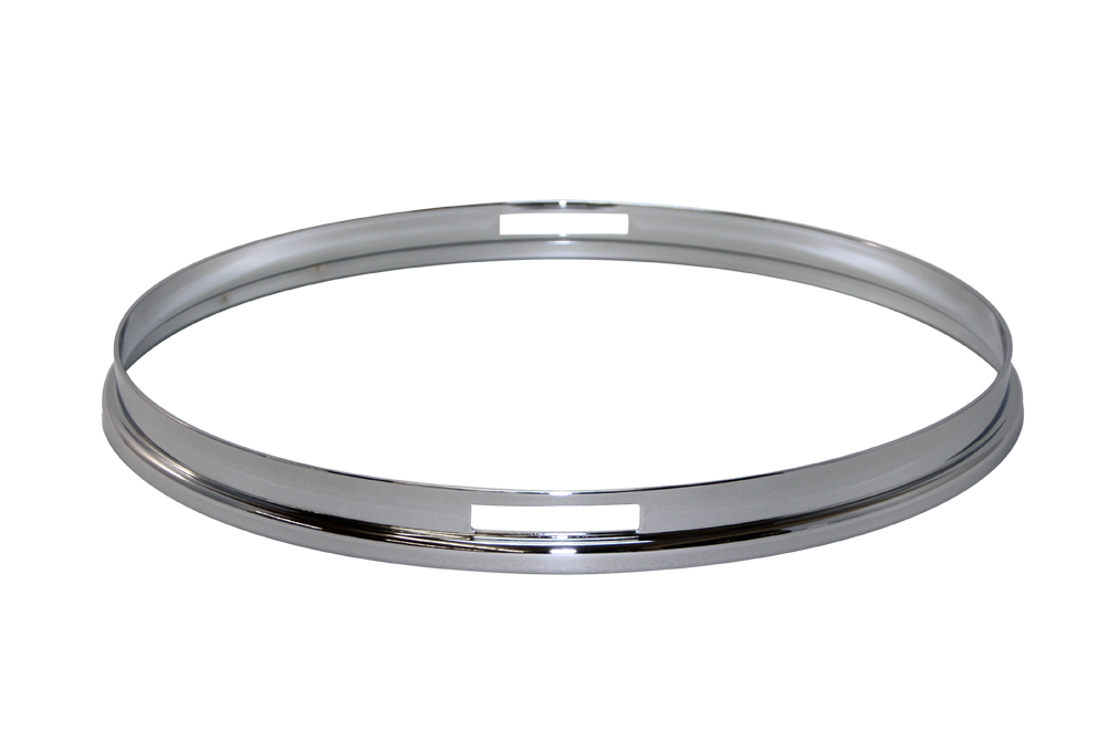 ダブルフランジフープ (クロームメッキ）13" Snare Side