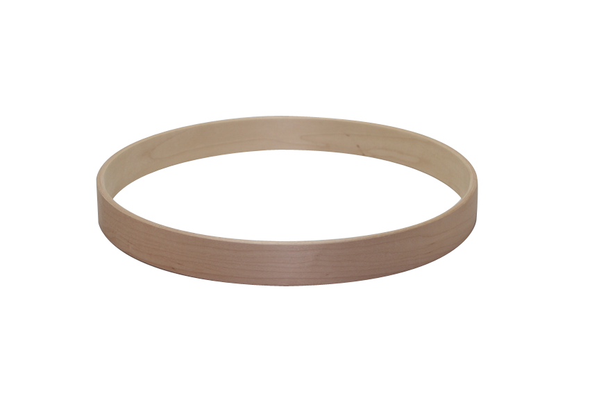 14” x 1.5" フィールドドラム / バスドラムフープ (メイプル)