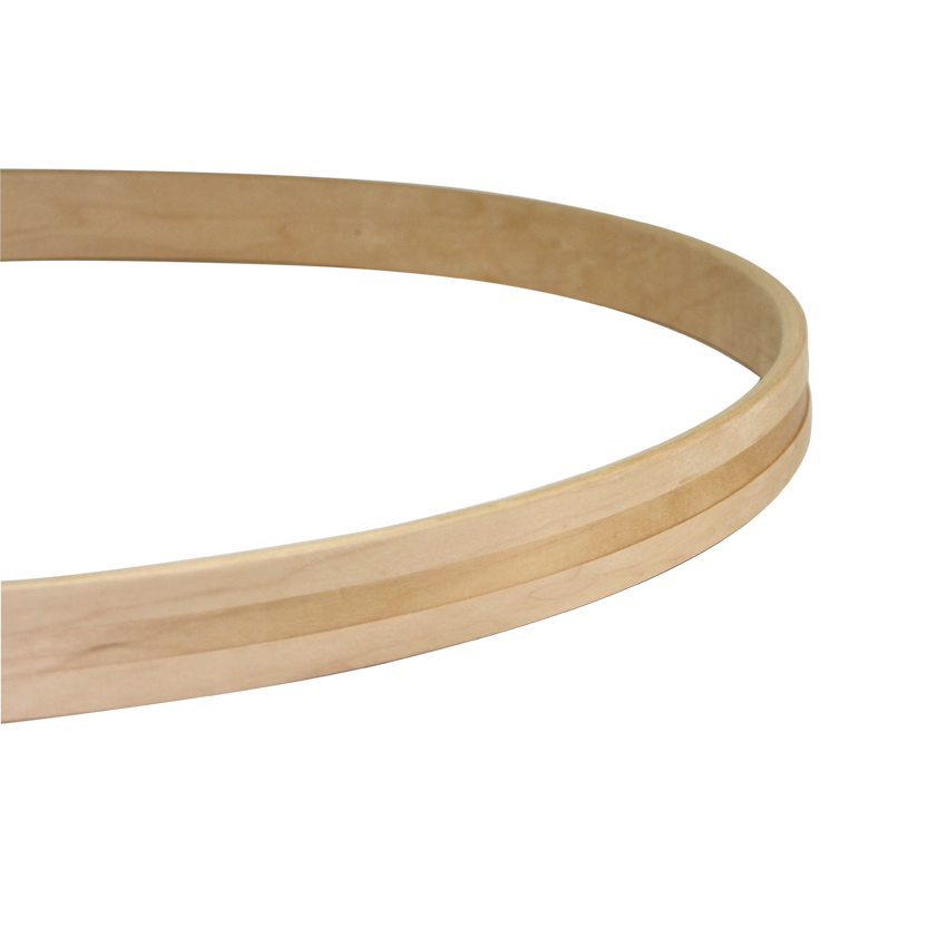 18" x 1.5" バスフープ（メイプル・1/2”インレイ溝)