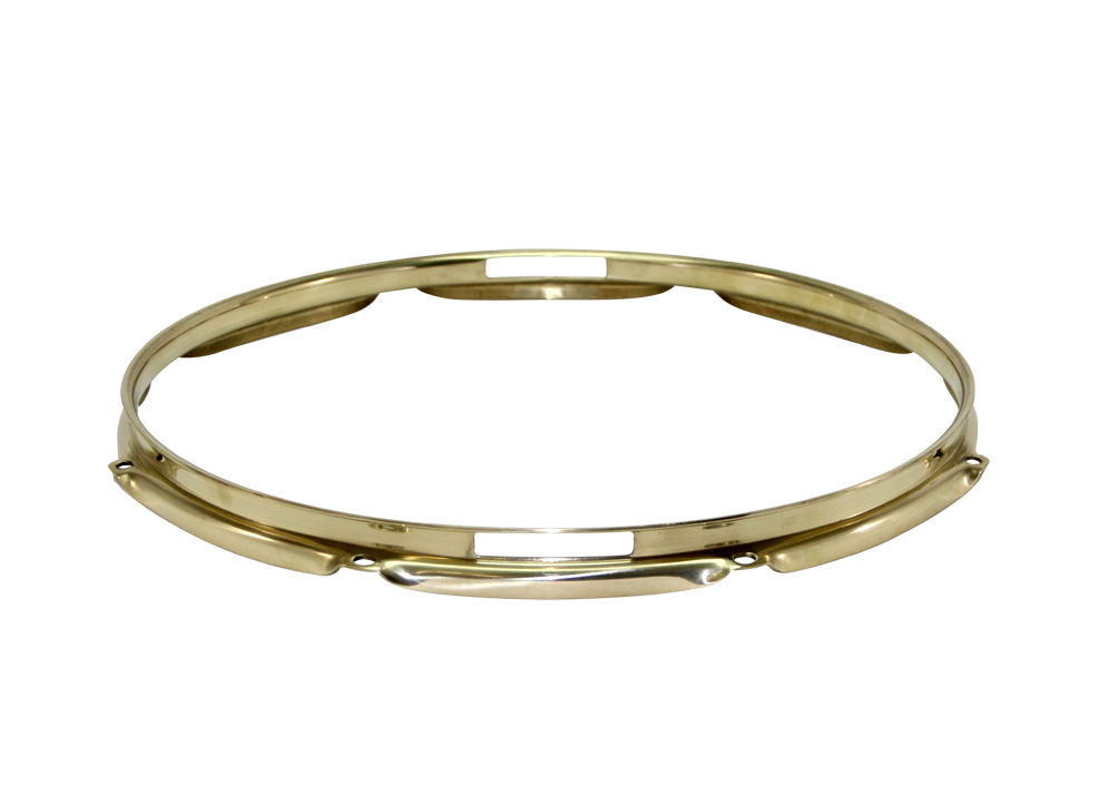 ブラスフープ（生真鍮) 14" x 8 Snare Side