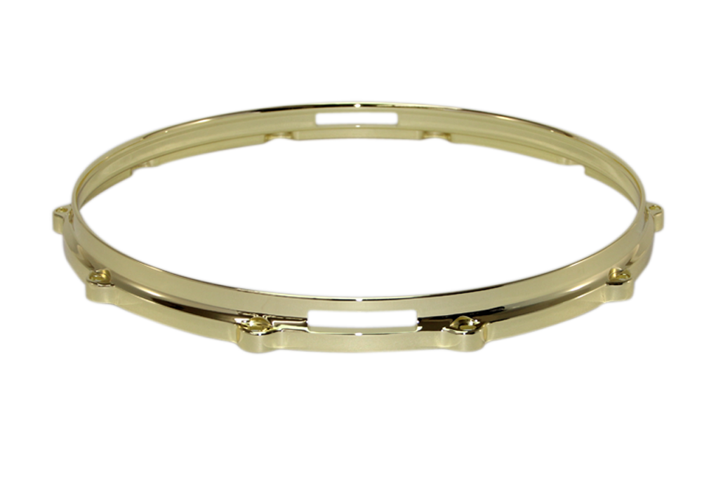 ダイカストフープ (ブラスメッキ) 14" x 10 Snare Side