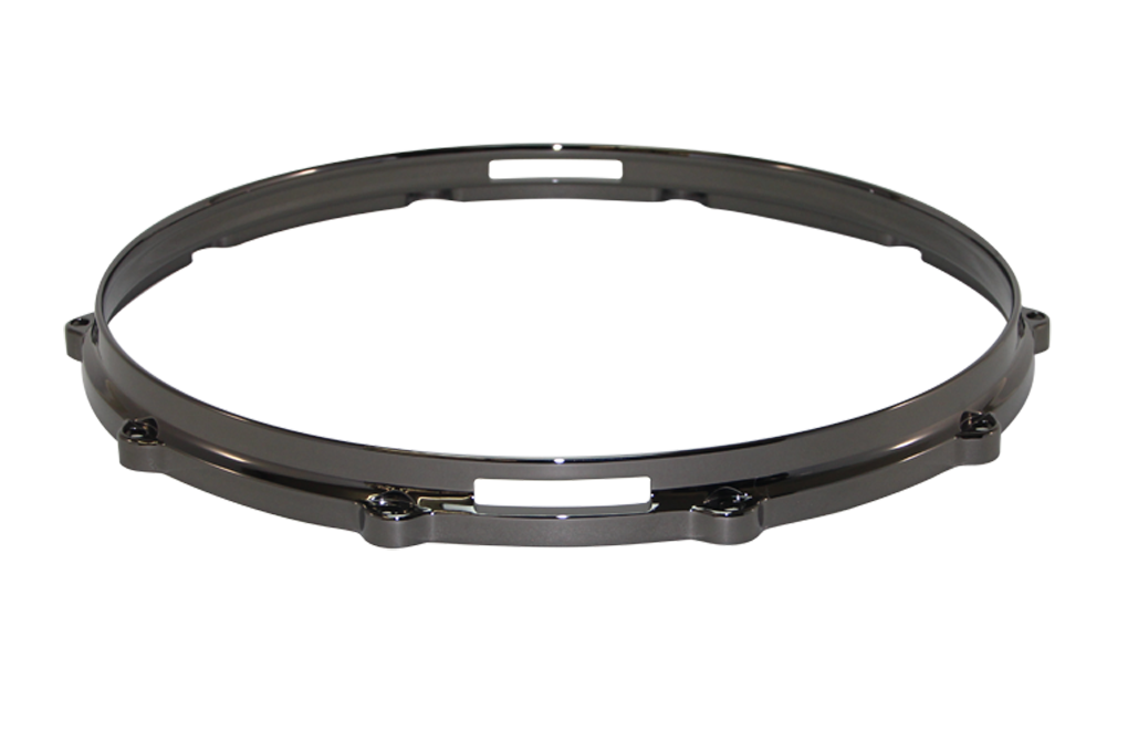 ダイカストフープ (ブラックニッケルメッキ) 14" x 10 Snare Side