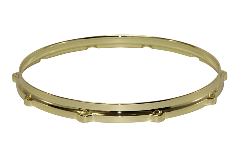 ダイカストフープ (ブラスメッキ) 13" x 8 Batter Side