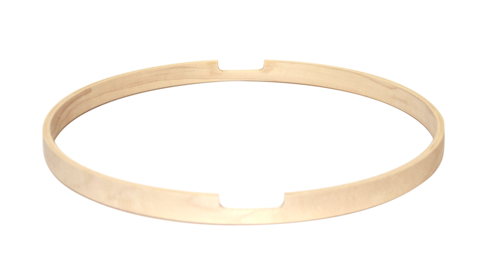 ビンテージウッドフープ（メイプル）13" Snare Side