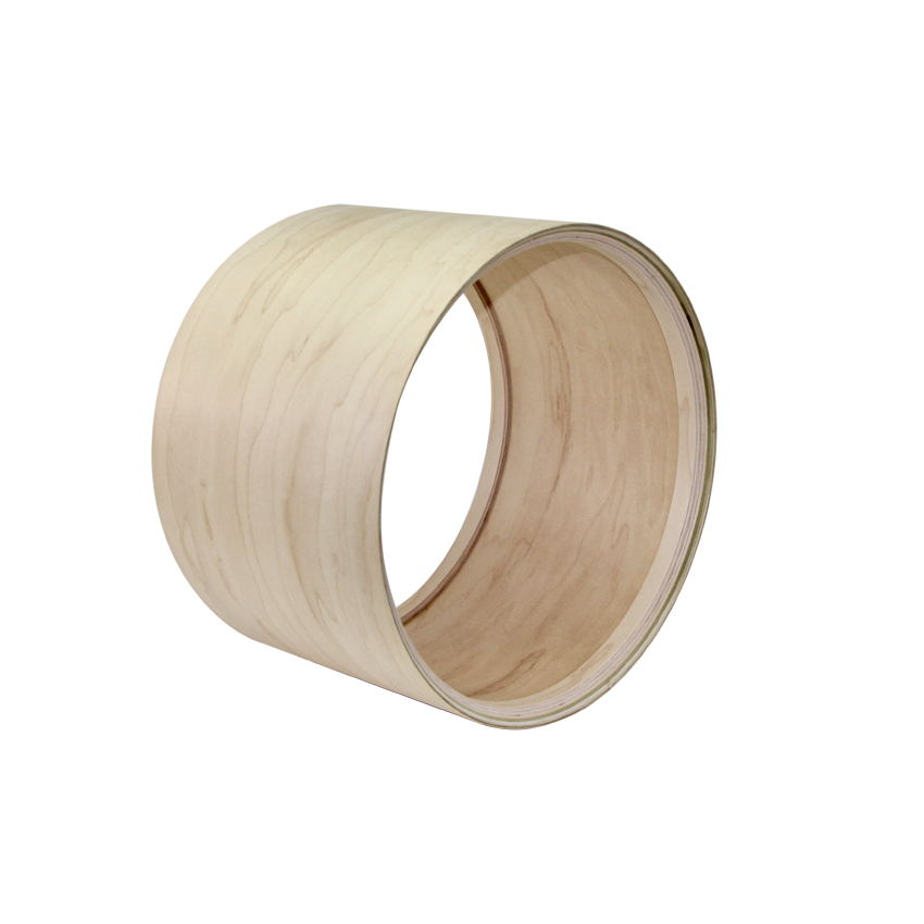 ヴィンテージ メイプルシェル 深さ18”x 口径20” + 8Plyメイプル Re-Rings