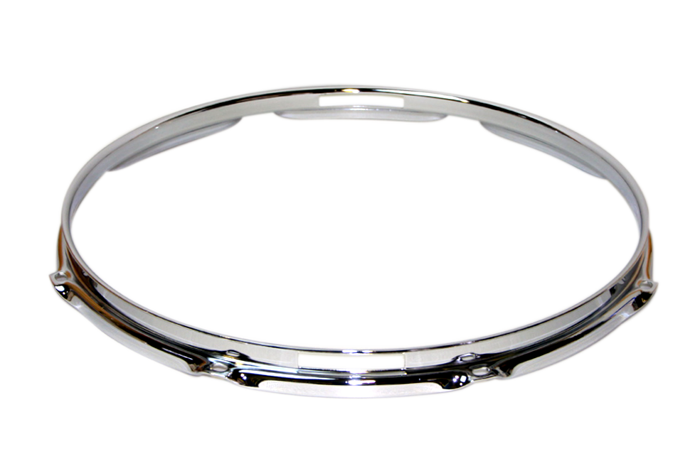ブラスフープ（クロームメッキ）14" x 10 Snare Side