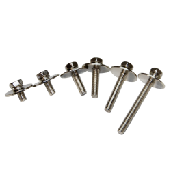 マウンティングスクリュー 4mm x 42mm (ニッケルメッキ)