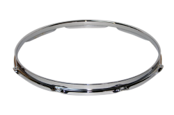 フープ（クロームメッキ）1.6mmx14"x10 Batter/Resonant Side