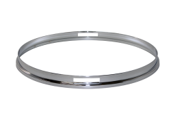 ダブルフランジフープ (クロームメッキ）13" Snare Side