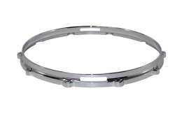 ダイカストフープ (クロームメッキ) 14" x 8 Snare Side