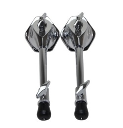 バスドラムスパー（クロームメッキ）２本セット（左右）SPUR-SHTcr