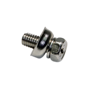 マウンティングスクリュー 4mm x 9mm（メタルシェル用・ニッケルメッキ)