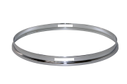 ダブルフランジフープ (クロームメッキ）13" Snare Side