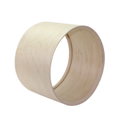 8Ply メイプルシェル 深さ6”x 口径6”+ 8Plyメイプル Re-Rings