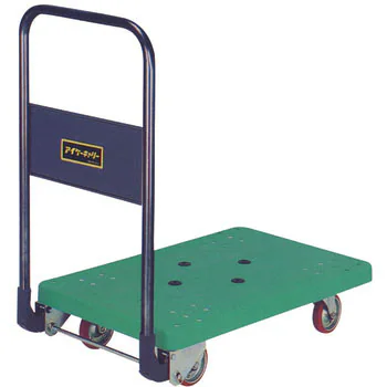 折り畳みハンドル樹脂台車WD-P301