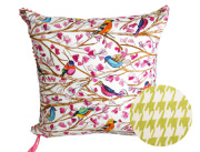 【メール便ＯＫ】michael miller（マイケルミラー）　クッションカバー　ウィングソングマルチ　45×45ｃｍ