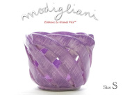 【Modigliani モジリアーニ】イタリア製陶器　INTERECCI　鉢カバー　Ｓ　パープル