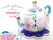 【Modigliani モディリアーニ】イタリア製　GIOIELLI　ジュエル　ティーポット　GI13854