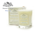 140937サンタールエボーテ　フレンチクラシック　グラスキャンドル　ホワイトティ