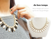 【メール便ＯＫ】ネックレス 大人可愛い ビジューネックレス 全2カラー