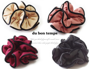 150371シュシュ ヘアゴム シンプルボリューミーシュシュ 全4カラー