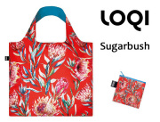 160310LOQIローキー ブランド エコバッグ 折り畳み 大きいサイズ 花柄 オシャレ WILD Collection　Sugarbush