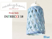 170109ペンダントライト イタリア製　陶器製 ランプシェード Modigliani モディリアーニ　 INTLAMPTU18 ブルー　青