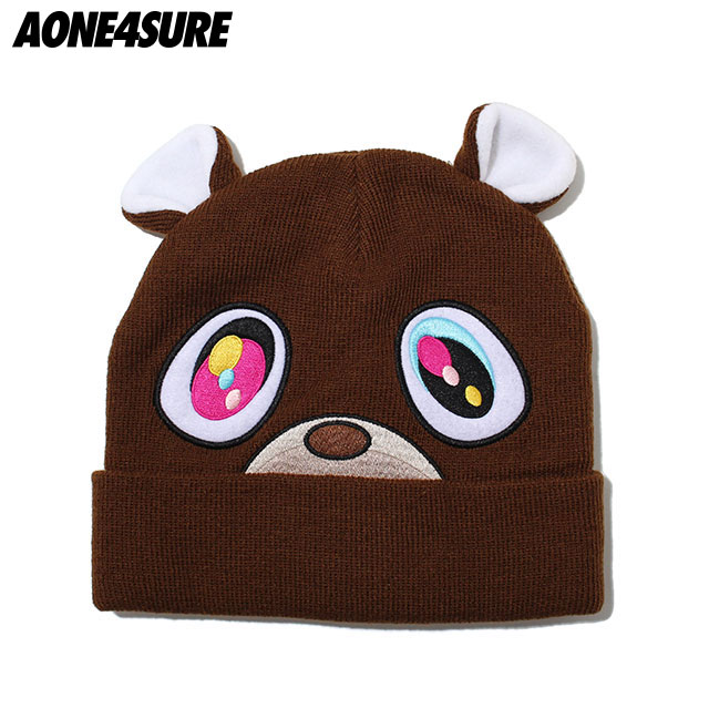絶対的な信頼 AONE4SURE YZY BEAR BEANIE ビーニー 帽子