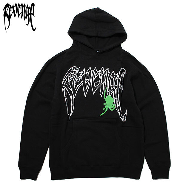 REVENGE GREEN SPIDER ARCH HOODIE フーディー パーカー