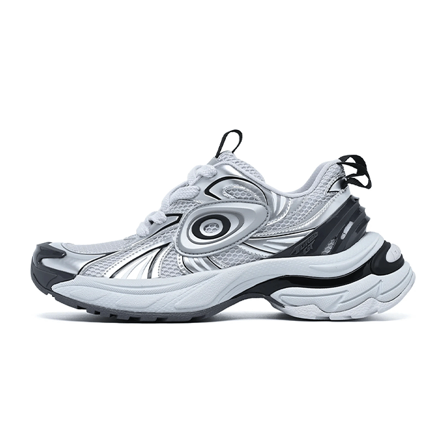 OLD ORDER オールドオーダー / TURBO S Liquid silver OLD ORDER TURBO RUNNING SNEAKER SILVER