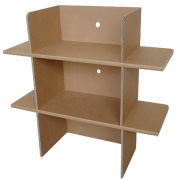 軽くて丈夫！組み立て簡単な本棚・本箱・収納棚「シャープ」