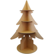 クリスマス・エコイベントに木型棚・ディスプレイ商品台「ツリー・ツリー（大）」