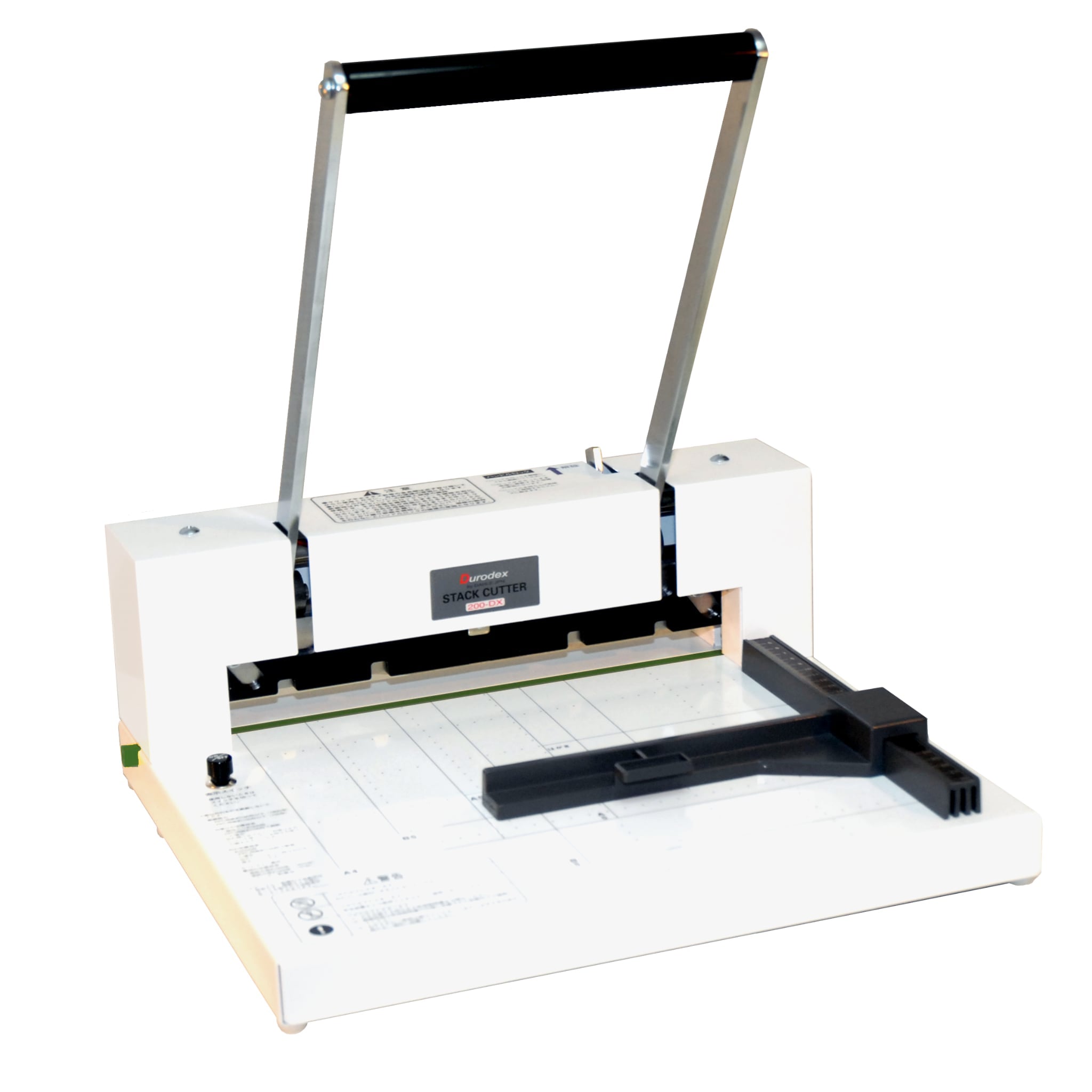 裁断機 Durodex デューロデックス STACK CUTTER 200-DX パーソナル断裁機200DX ホワイト 受け木1本プレゼント
