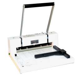 パーソナル断裁機200DX ホワイト ＜自炊に最適・折りたたみ可能＞受け木１本プレゼント