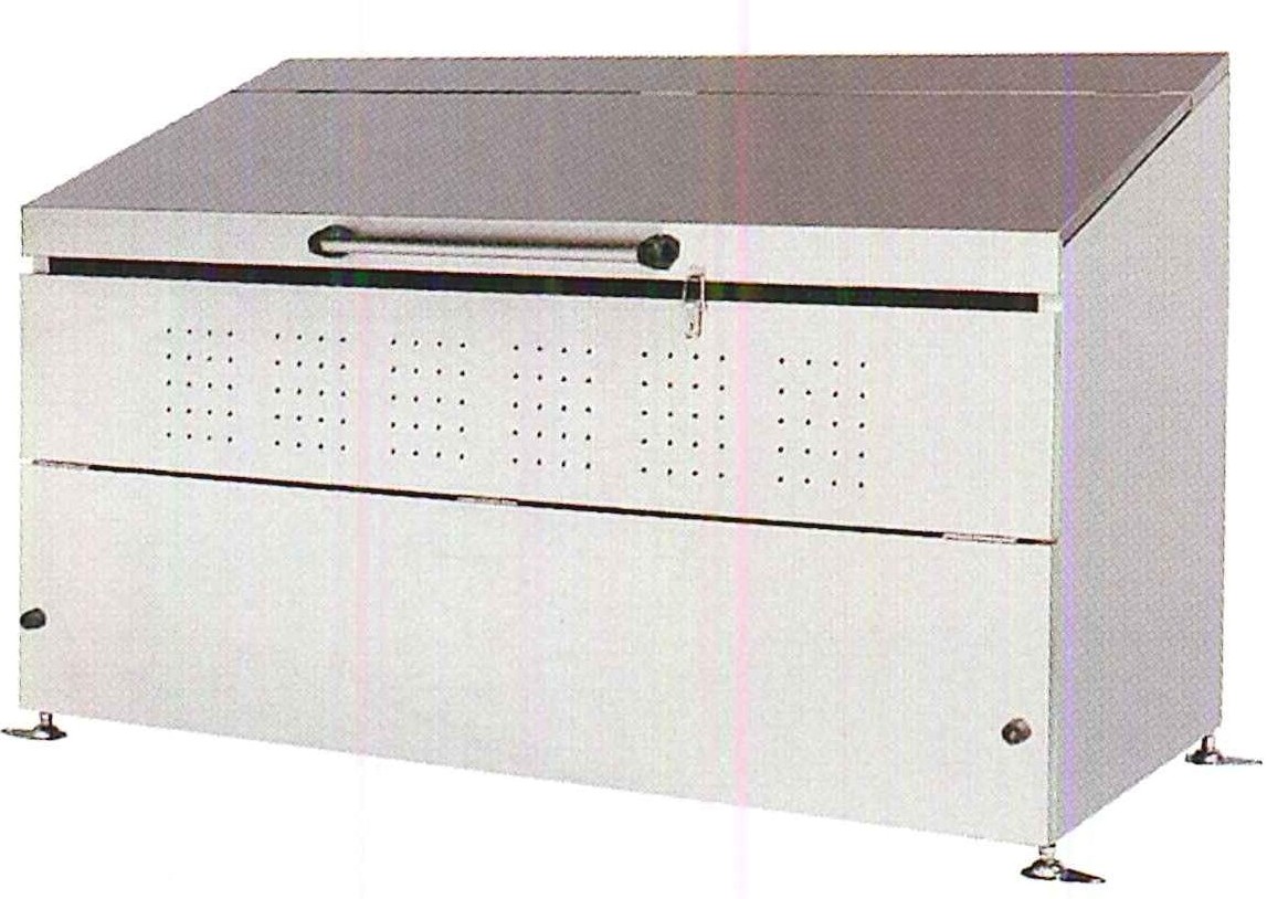 ＜保証期間付＞ステンレス製　大型ゴミ箱　1,000リットル　ＤＢ1,000Ｌ＜組立式＞